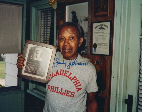 Judy Johnson Autographed Signed HOF'r 8X10 Negro League Photo - Autographs