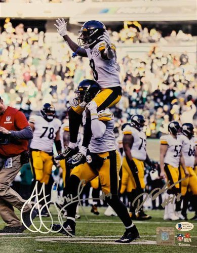 JuJu Smith Schuster Pittsburgh Steelers Autograph Signed Custom Framed –  MisterMancave