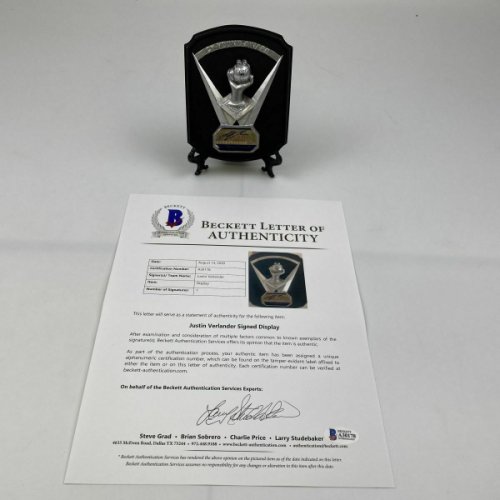 justin verlander autographed jersey