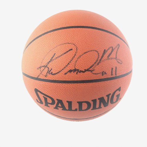 Karl Malone Autographed Signed Basketball PSA/DNA Utah Jazz