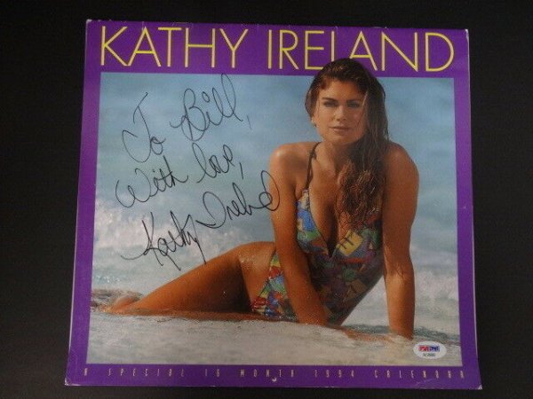 Kathy Ireland Autographed Memorabilia | Signed Photo, Jersey, Collectibles  & Merchandise