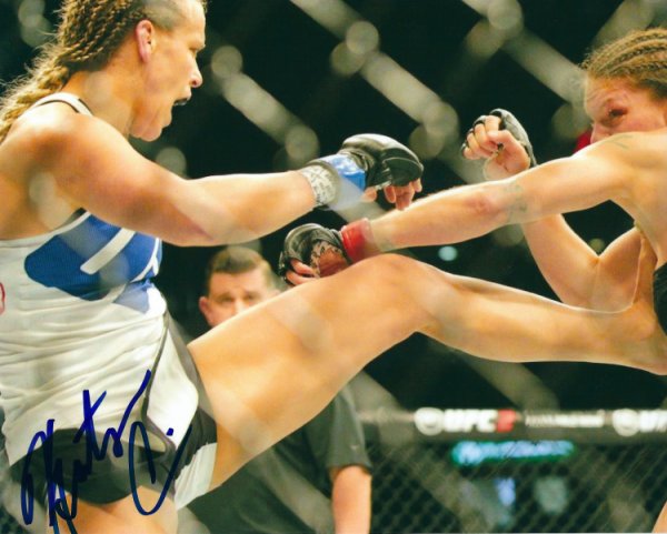 Katlyn Chookagian Autographed Signed UFC & Mma 8X10 Photo With COA - Autographs