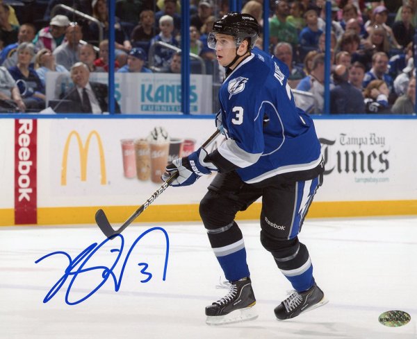 Brayden Point Autographed Tampa Bay Lightning 8x10 Photo