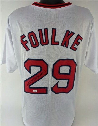KEITH FOULKE AUTOGRAPHED CHICAGO WHITE SOX JERSEY