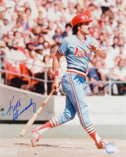 Keith Hernandez signed St. Louis Cardinals Home Jersey w/ 1979 NL MVP  INSC JSA