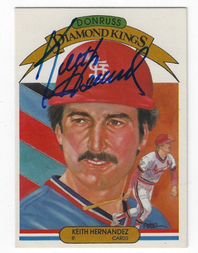 Keith Hernandez Signed St Louis Cardinals Throwback Powder Blue