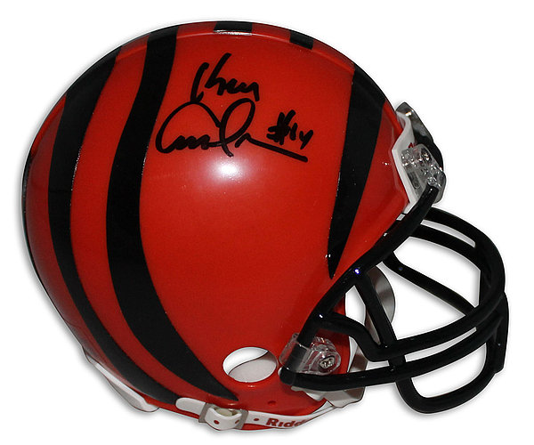 Autographed Cincinnati Bengals Mini Helmets Signed Mini Helmets