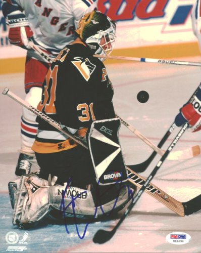 Ken Wregget Autographed Signed 8X10 Photo Pittsburgh Penguins PSA/DNA
