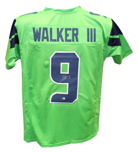 Kenneth Walker III Signed Seattle Seahawks Speed Replica Eclipse