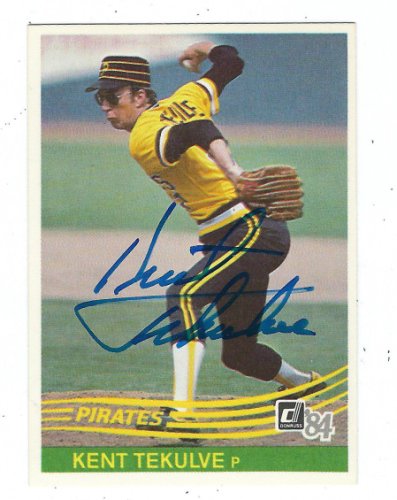 Philadelphia Phillies Kent Tekulve signed 1988 Donruss Card