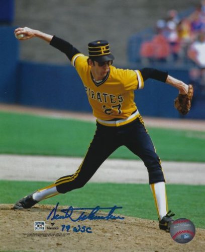 Autographed Kent Tekulve79 WS Champs 16x20 Pittsburgh Pirates