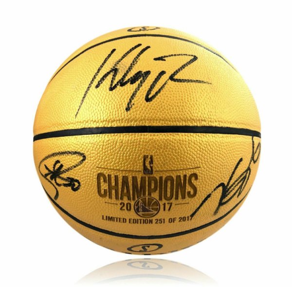 Kevin Durant Autographed Signed Stephen Curry Klay ...