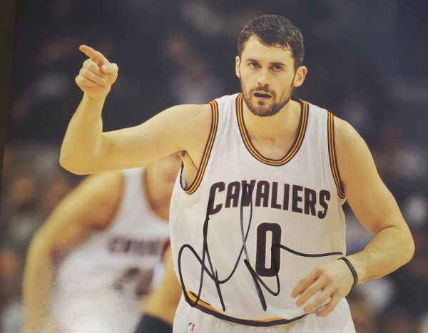 Kevin Love Autographed & Inscribed Cleveland Cavaliers Adidas