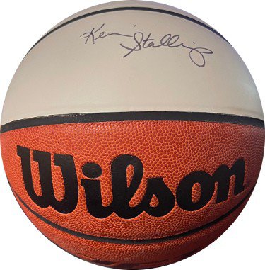 Kevin Stallings Autographed Signed Wilson Jet NCAA WP Basketball (Vanderbilt/Pittsburgh/Illinois State)