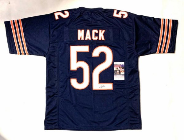 khalil mack autographed jersey