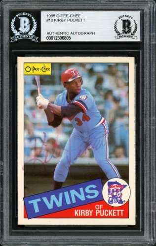 Kirby Puckett Autographed Memorabilia Signed Photo Jersey Collectibles Merchandise