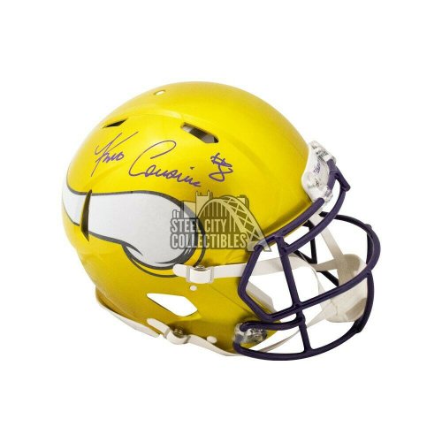 Kirk Cousins Autographed Signed Vikings Flash Authentic Full-Size Football Helmet - Beckett