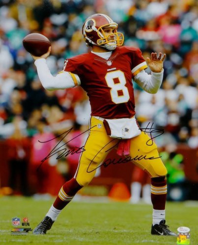 Kirk Cousins Autographed Signed Washington Redskins 16X20 Passing Pf Photo- JSA W Auth