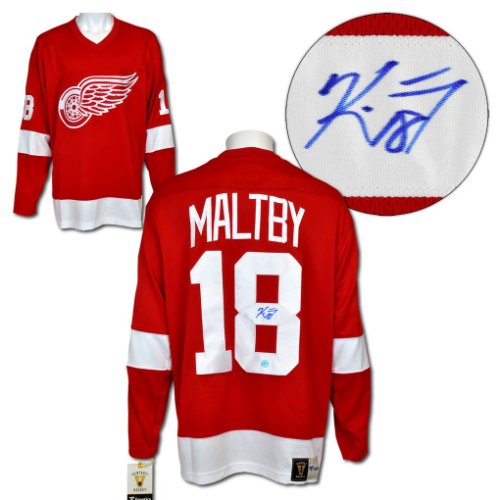 Detroit Red Wings Autographed Jerseys Signed Jerseys