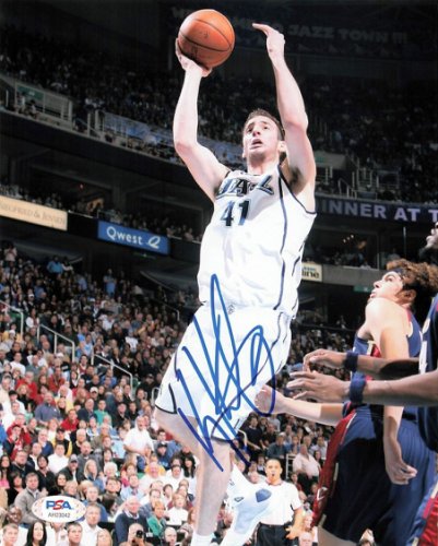 Kosta Koufos Autographed Signed 8X10 Photo PSA/DNA Utah Jazz