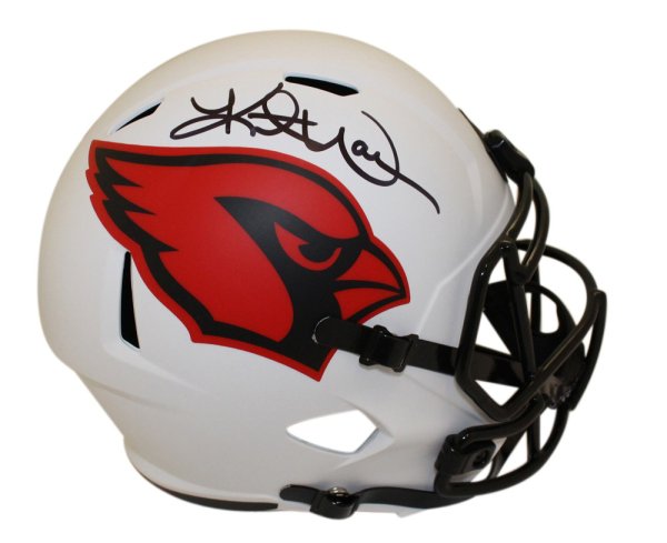 Kurt Warner Autographed Signed Arizona Cardinals F/S Lunar Speed Helmet Beckett