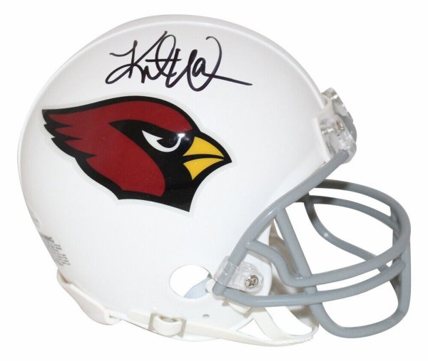Kurt Warner Autographed Signed Autograped/ Arizona Cardinals Vsr4 Mini Helmet Beckett