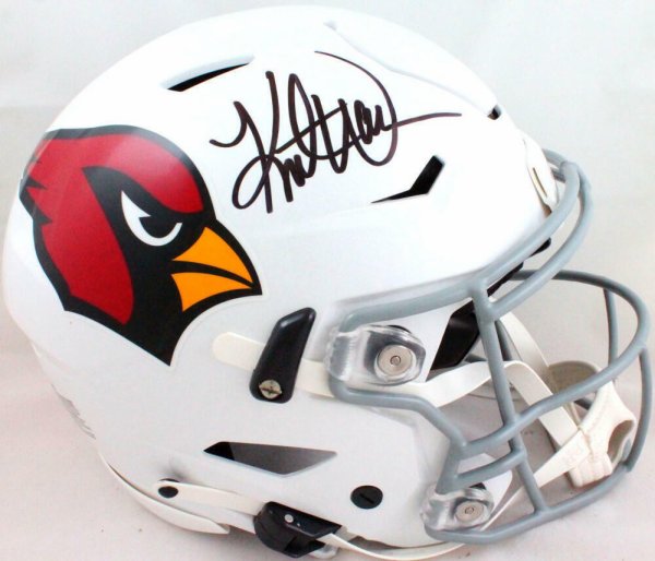 Kurt Warner Autographed Signed Cardinals Speedflex Authentic Fs Helmet- Beckett WBlack