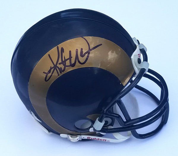 Kurt Warner Signed St. Louis Rams Jersey (JSA COA) Super Bowl XXXIV MV –
