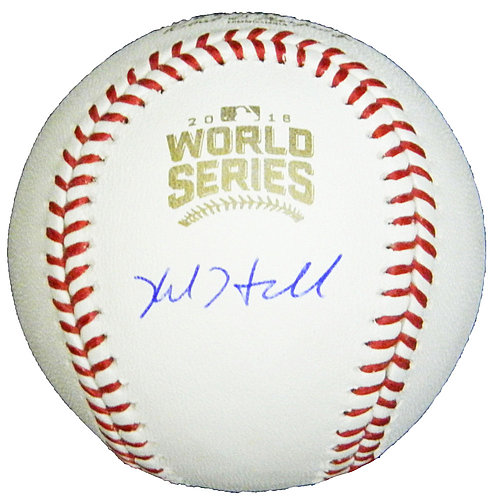 kyle hendricks autographed baseball