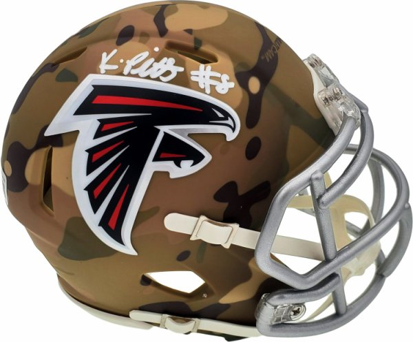 Kyle Pitts Atlanta Falcons Fanatics Authentic Autographed Riddell Flash  Alternate Speed Authentic Helmet with ''Dirty Bird'' Inscription