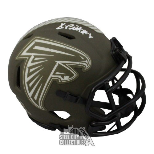 Kyle Pitts Autographed Atlanta Falcons Black Mini Helmet Beckett BAS QR  Stock #194400 - Mill Creek Sports