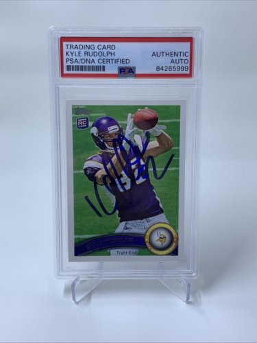 kyle rudolph signed jersey