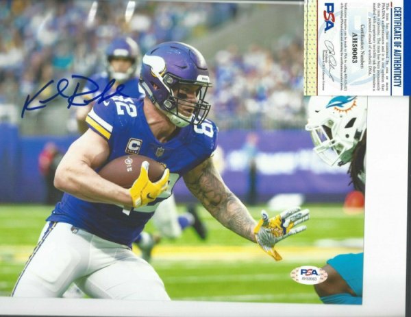 kyle rudolph signed jersey