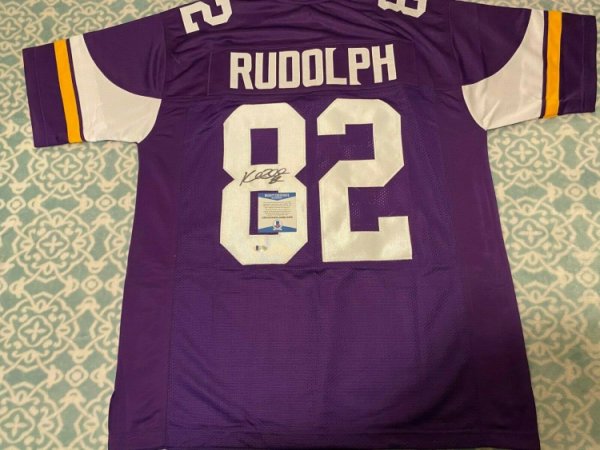 kyle rudolph signed jersey