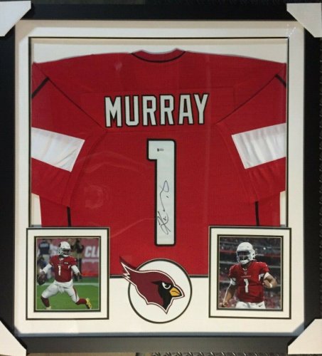 Kyler Murray Autographed Signed Arizona Cardinals 36X 39 Framed Jersey (Beckett COA) #1 Pk