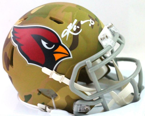 Kyler Murray Autographed Signed Arizona Cardinals Camo Mini Helmet- Beckett W White