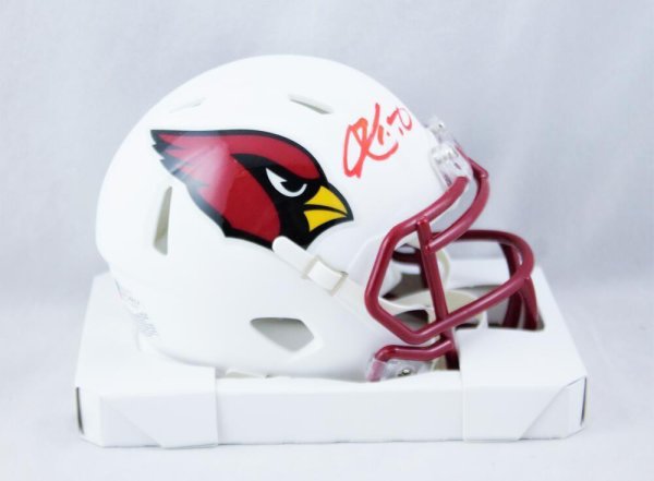 Kyler Murray Autographed Signed Arizona Cardinals Flat White Mini Helmet-Beckett W Auth Red