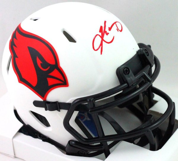 Kyler Murray Autographed Signed Arizona Cardinals Lunar Mini Helmet- Beckett W Red