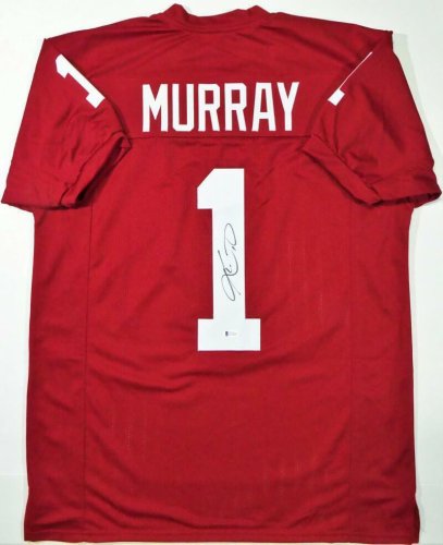 Kyler Murray Autographed Signed Crimson College Style Jersey - Beckett W Black