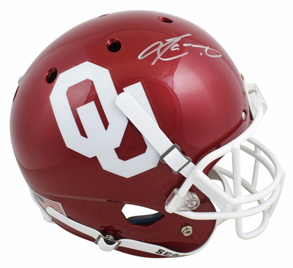 Kyler Murray Autographed Signed Oklahoma Authentic Schutt Full Size Rep Helmet Beckett Witnessed