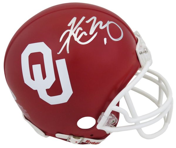 Kyler Murray Autographed Signed Oklahoma Sooners Riddell Mini Helmet (Beckett)
