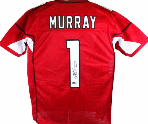 Kyler Murray Autographed Signed Red Pro Style Jersey- Beckett W Holo Black