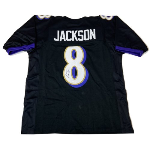 authentic lamar jackson black jersey