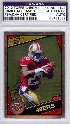 Lamichael James Rookie Card Score 2012 San Francisco 49ers 