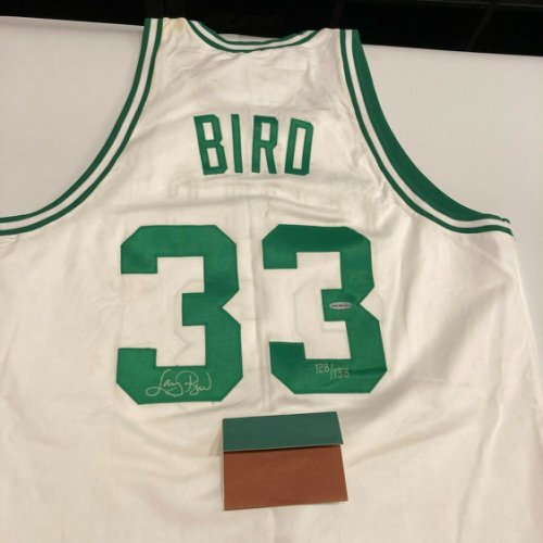 Larry Bird Autographed Signed 1985-86 Boston Celtics Authentic Jersey UDA UDA COA