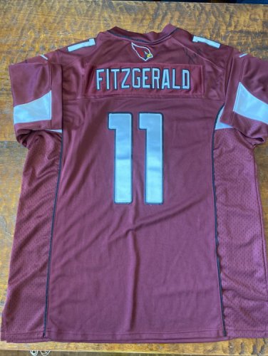 larry fitzgerald framed jersey