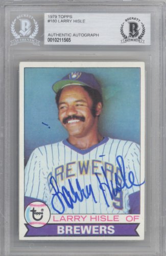 Larry Hisle Autographed 1970 Topps Card #288 Philadelphia Phillies