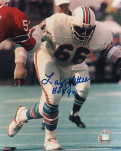 JEFF CROSS MIAMI DOLPHINS ACTION SIGNED 8x10