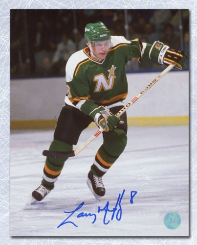 Larry Murphy Minnesota North Stars Autographed Signed Hockey 8x10 Photo