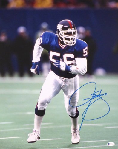 lawrence taylor autographed football